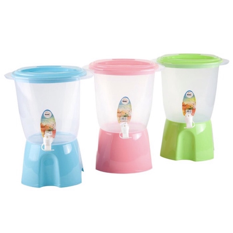DISPENSER AIR MINUMAN PLASTIK 8 LITER WATER JUG HOMMY 3900