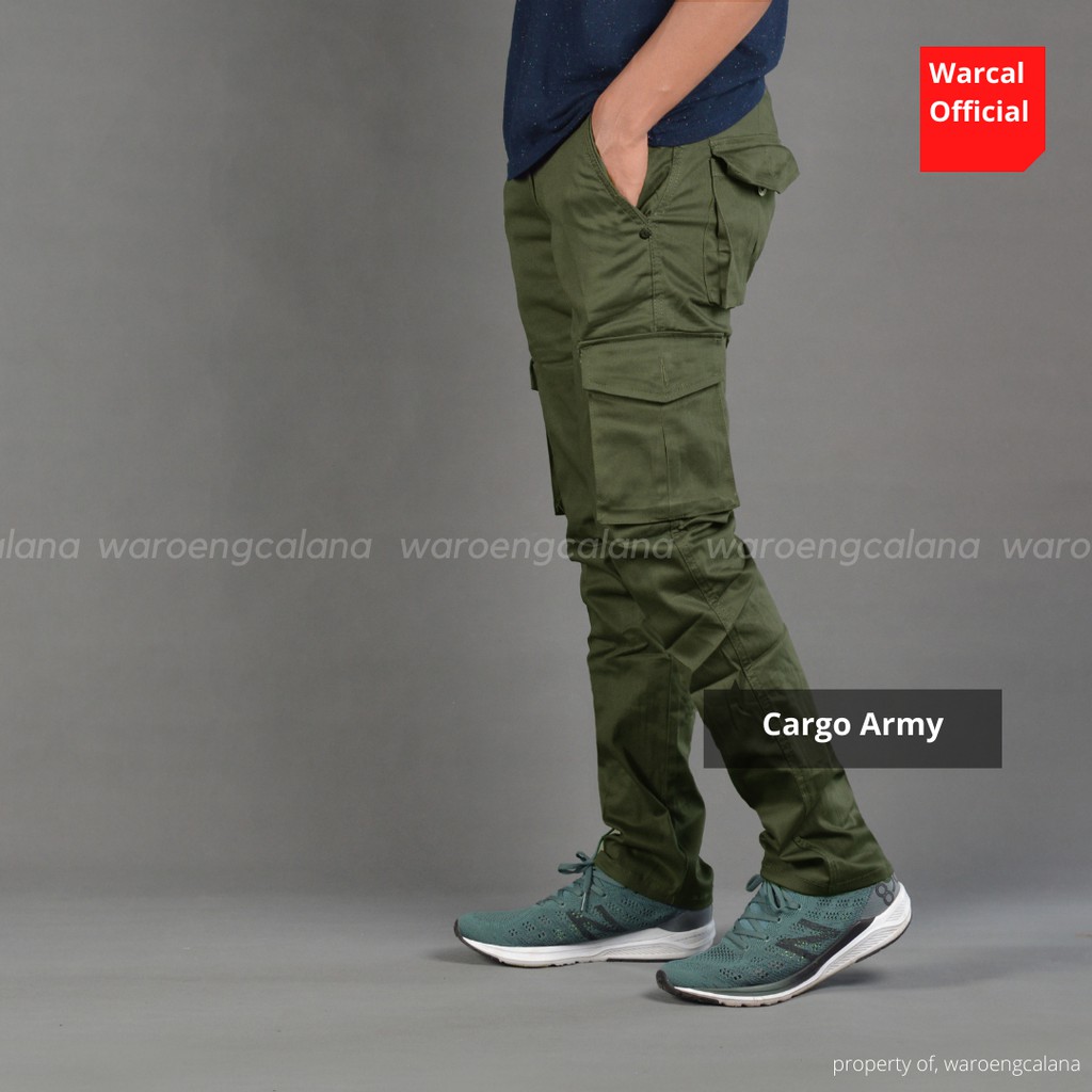 Malmo Celana Cargo Panjang Army