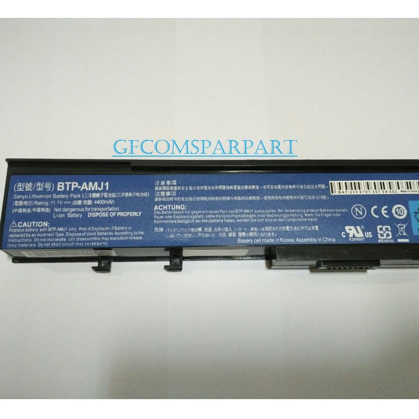 Baterai Laptop Original ACER Aspire Extensa 4620Z 4630Z 2920 2920-1A2G16Mi 4320 Travelmate