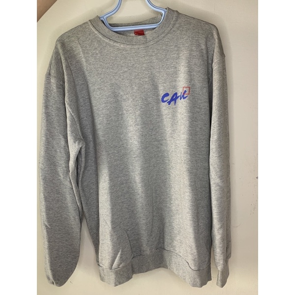 [PRELOVED] - CREWNECK “CAU” Chung-Ang University (Grey)