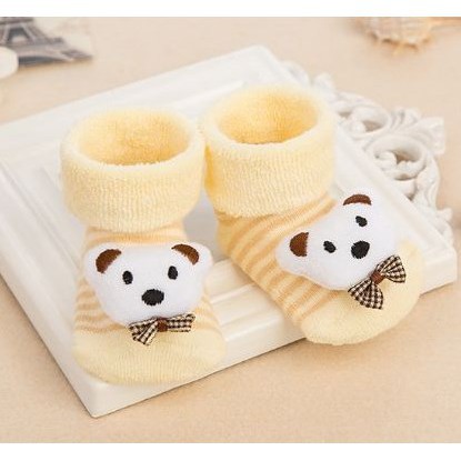 Kaos Kaki Bayi Anti Slip Prewalker 3D Boneka Karakter Kucu - Kaos Kaki Anak Bayi