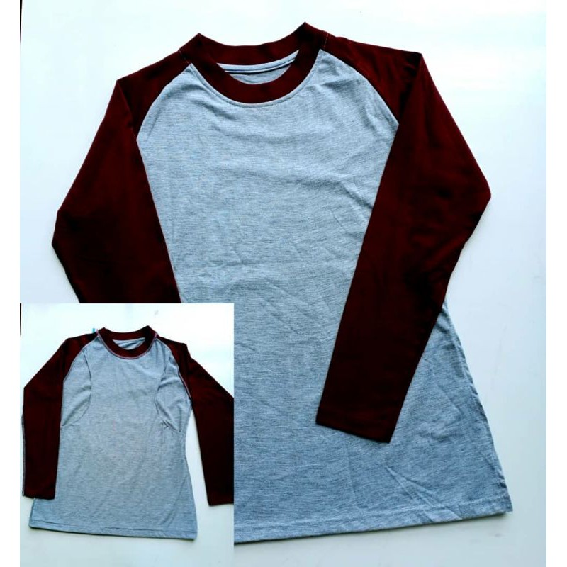 My Queena Raglan Menyusui Merah Hati Panjang