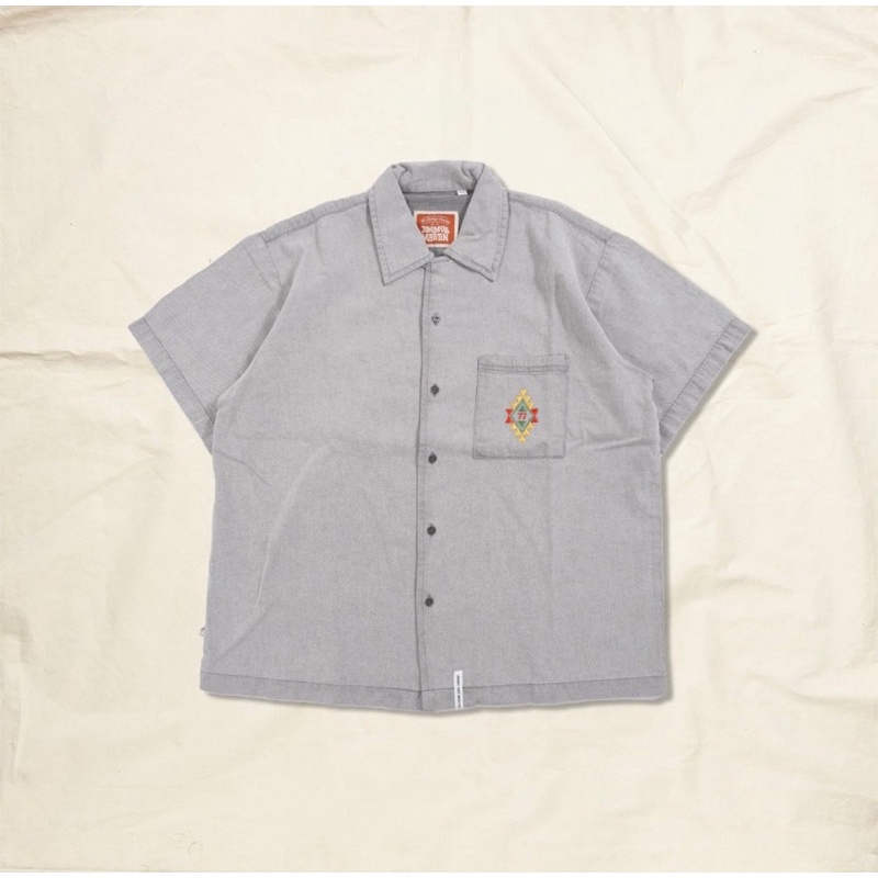 Navajo Chambray Short Sleeve Shirt