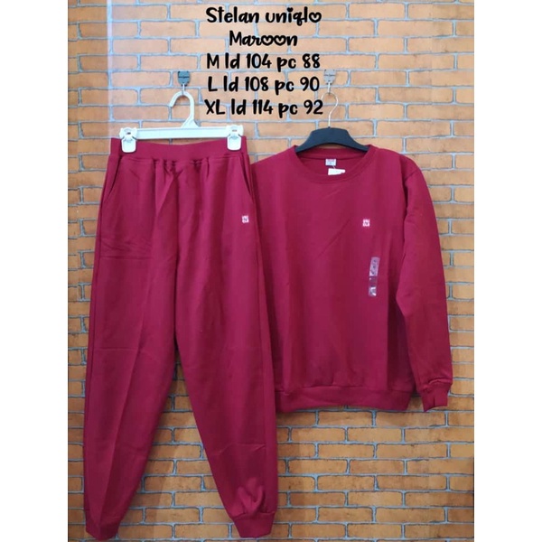 setelan uniqlo