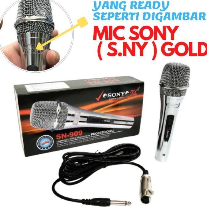 Mic Microphone Kabel Sony Sn 999 Karaoke