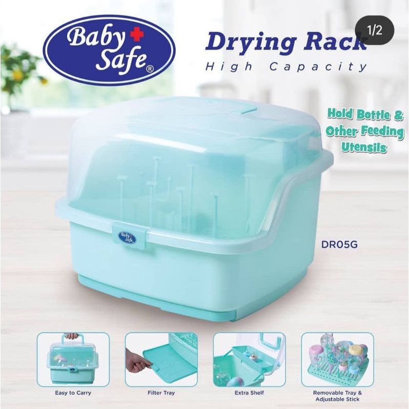 Drying Rack Baby Safe DR05, Rak pengering botol susu