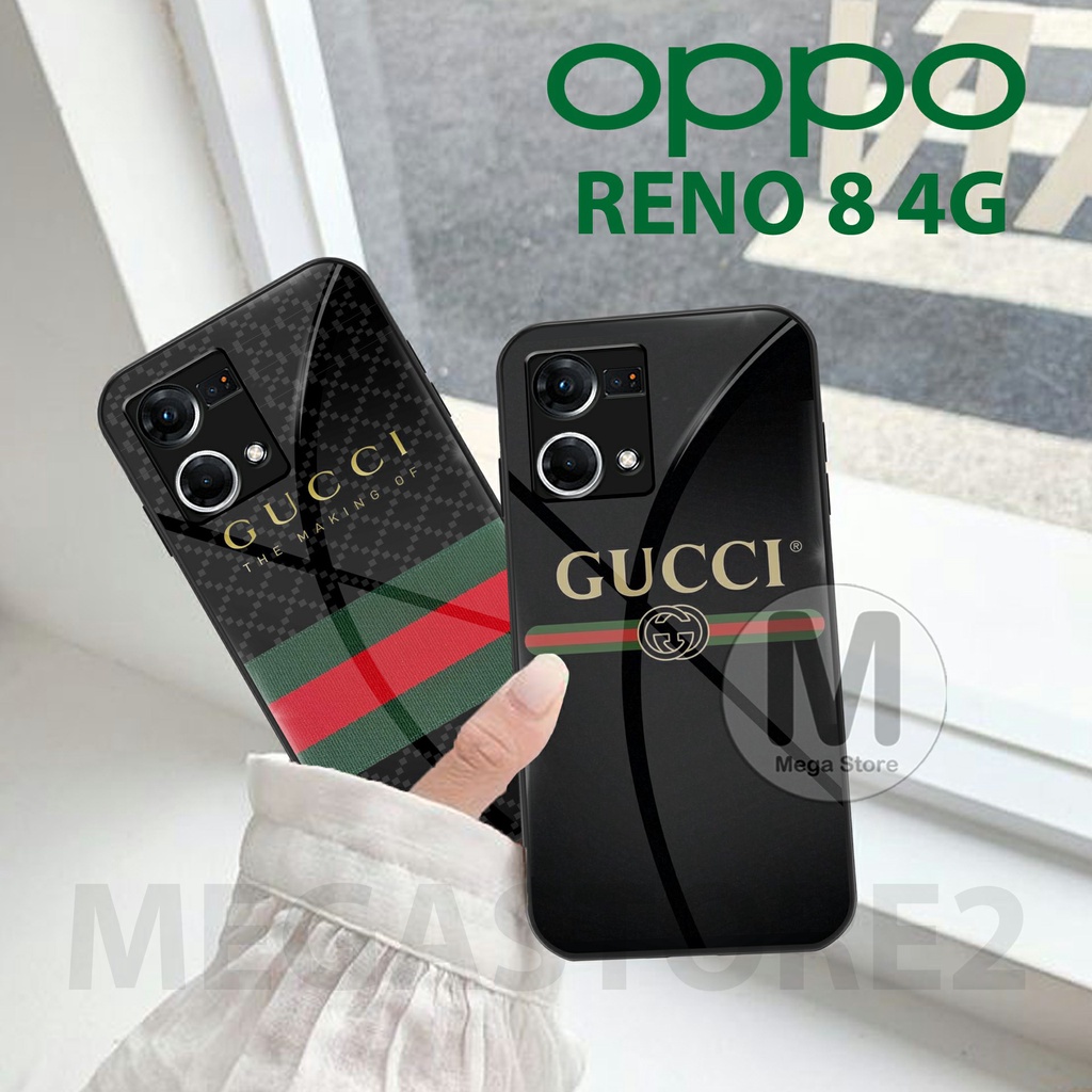 OPPO RENO 8 4G [ MG-188 ] Softcase Kaca OPPO RENO 8 4G Case Hp OPPO RENO 8 4G Casing Hp OPPO RENO 8 