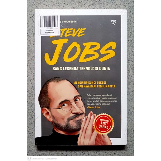 

Buku Second "STEVE JOBS SANG LEGENDA TEKNOLOGI DUNIA