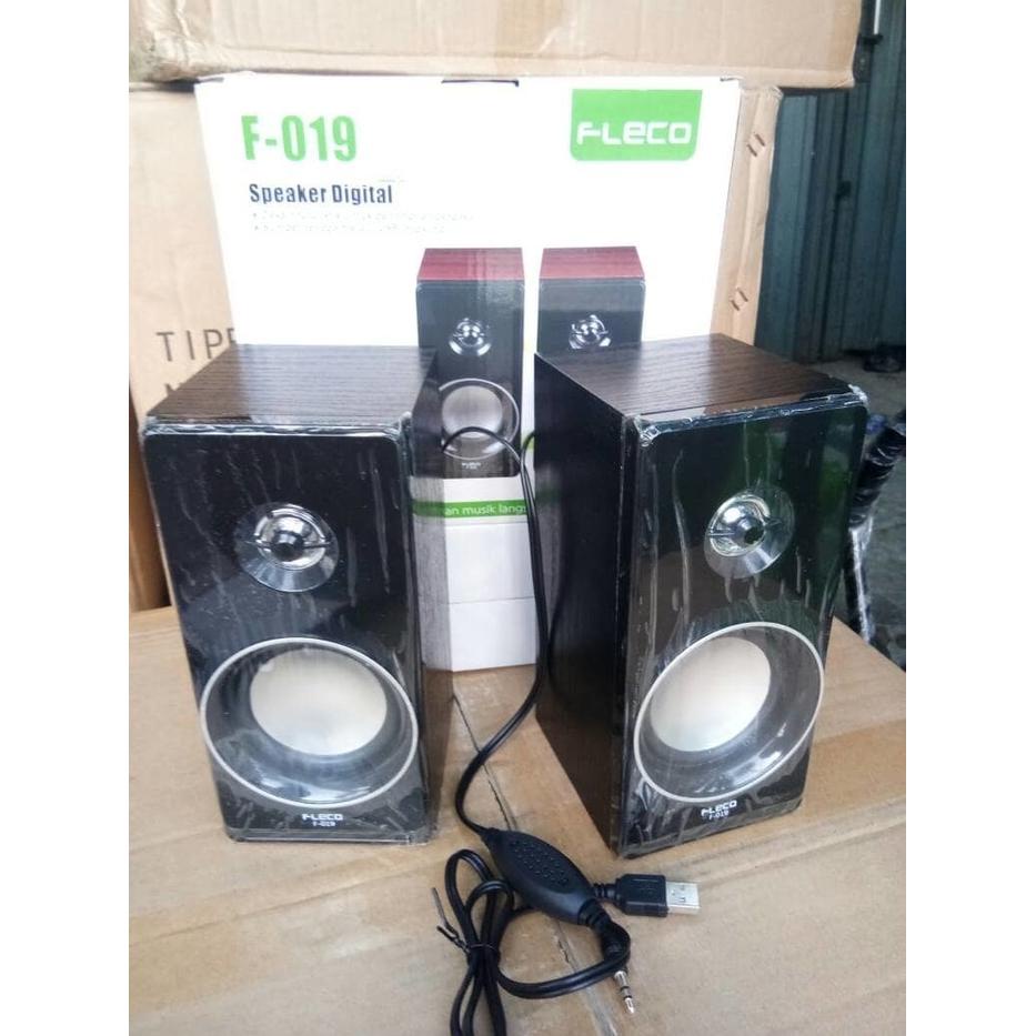 -SPEAKER AKTIF MULTIFUNGSI FLECO F-019 audio laptap/komputer/hp-audio recomended