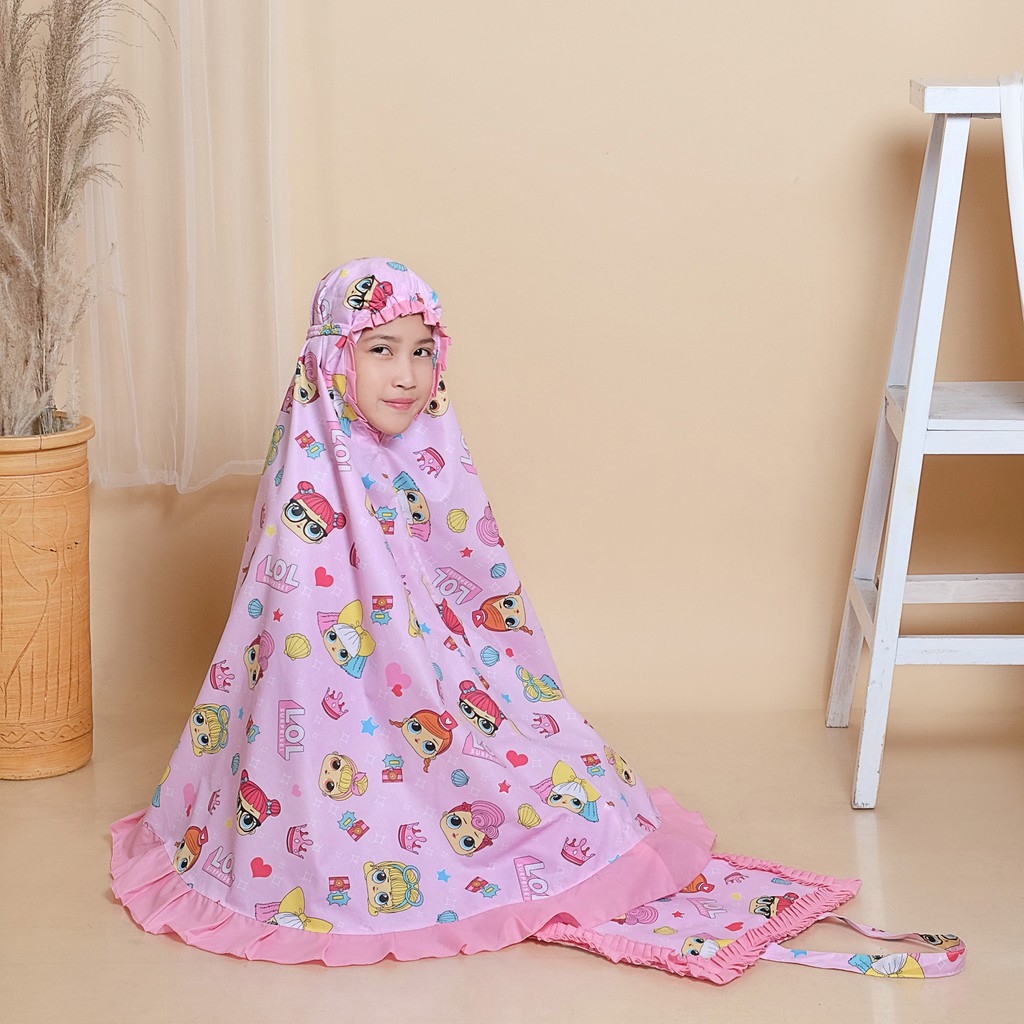 PUSAT MUKENA TASIK - MUKENA SAJADAH ANAK LOL FASHION