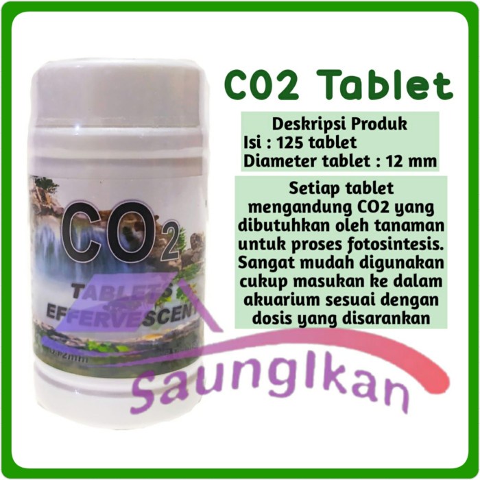 CO2 Tablet Co 2 Fertilizer Aquascape isi 125 tablet
