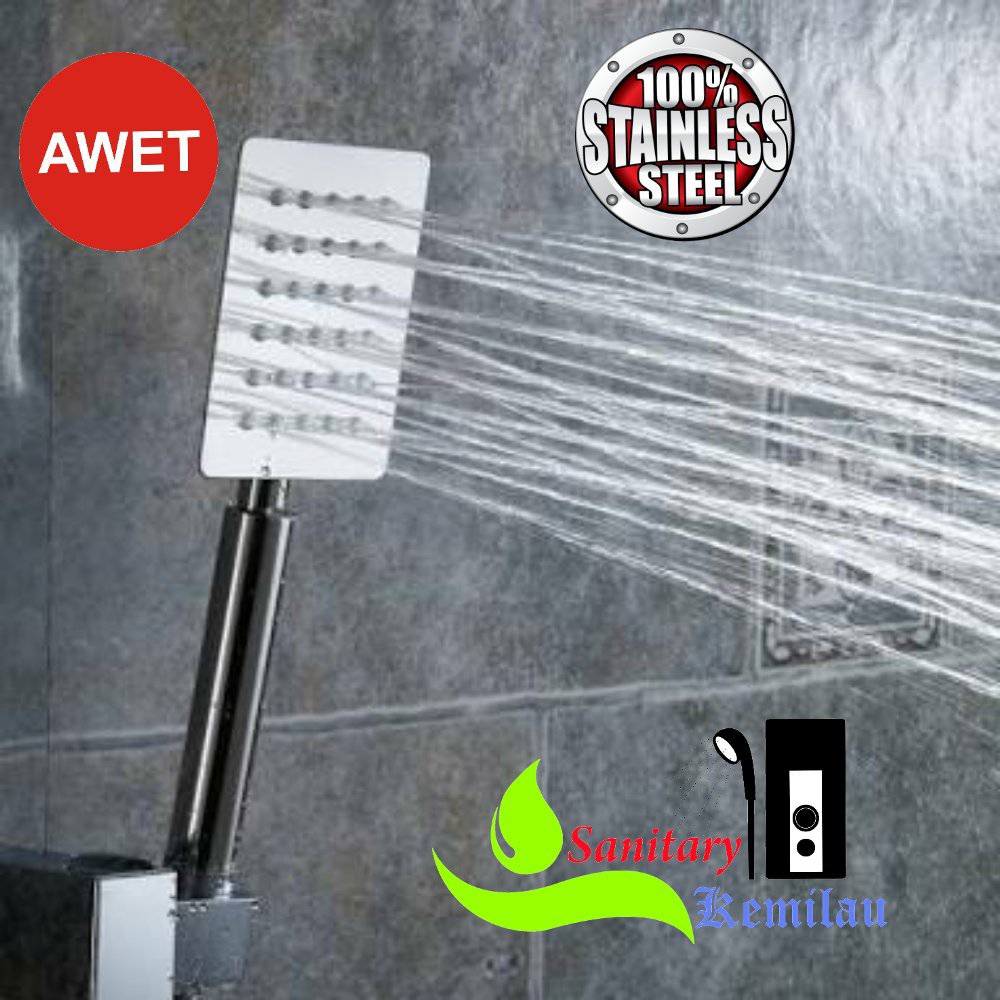 Hand Shower Kamar Mandi Stainless steel - Shower Mandi Minimalis