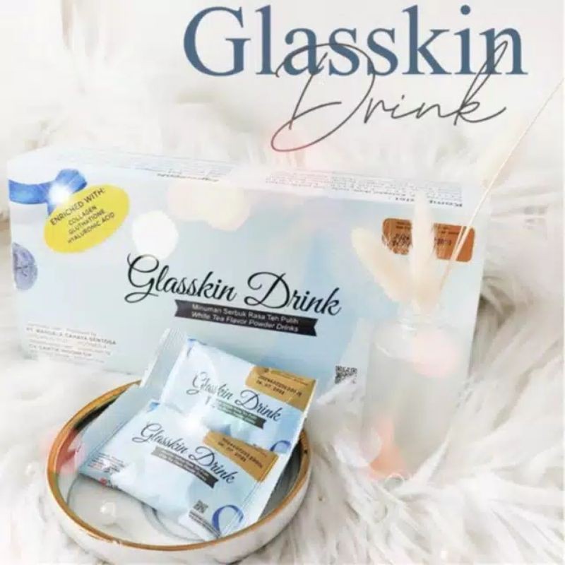 MS GLOW GLASSKIN DRINK FREE TUMBLER