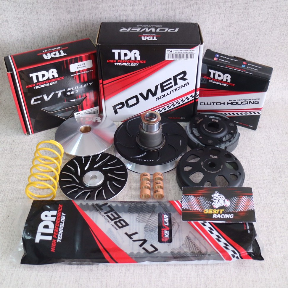 Paket FULL SPEK CVT Upgrade Aerox 155-Aerox New TDR Roller-Per CVT ori