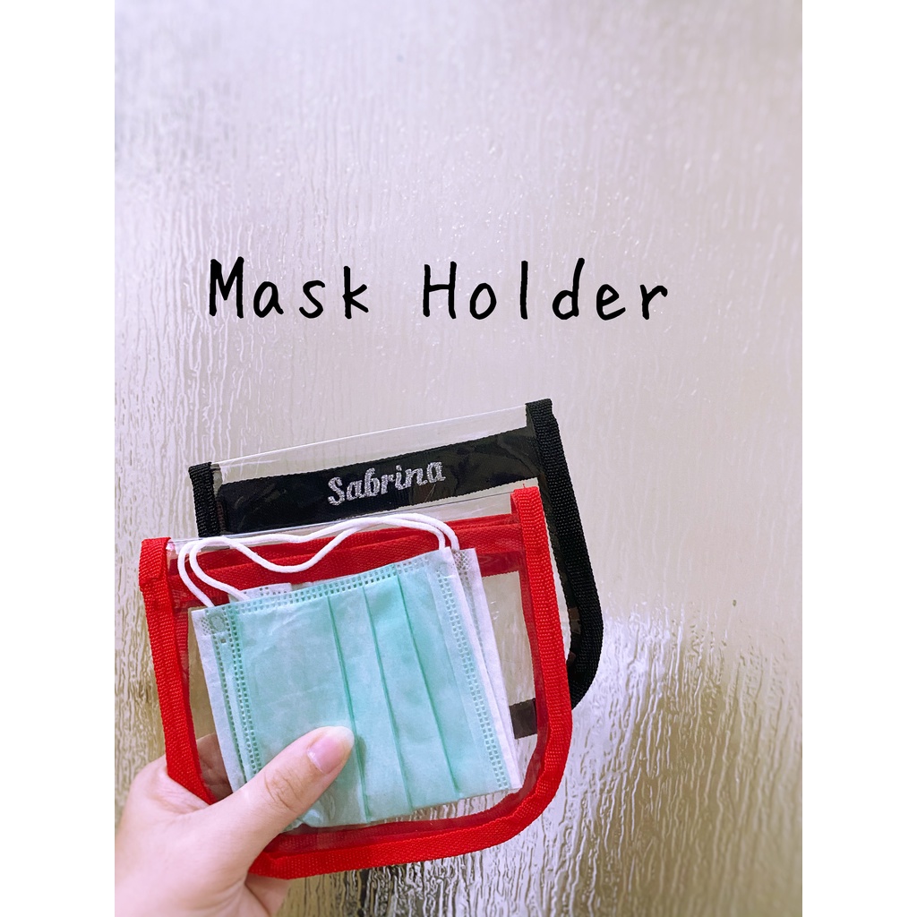 Fawn’G Handmade - Mask holder / dompet masker / dompet mika / masker pouch BUTTON