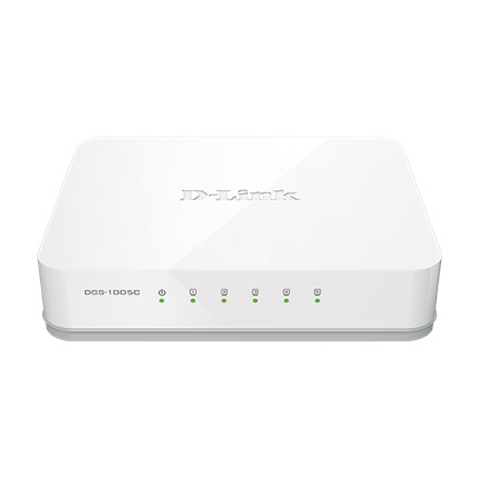 Switchub 5Port D-link DES-1005C Switch 5 Port 10/100Mbps, DES1005C