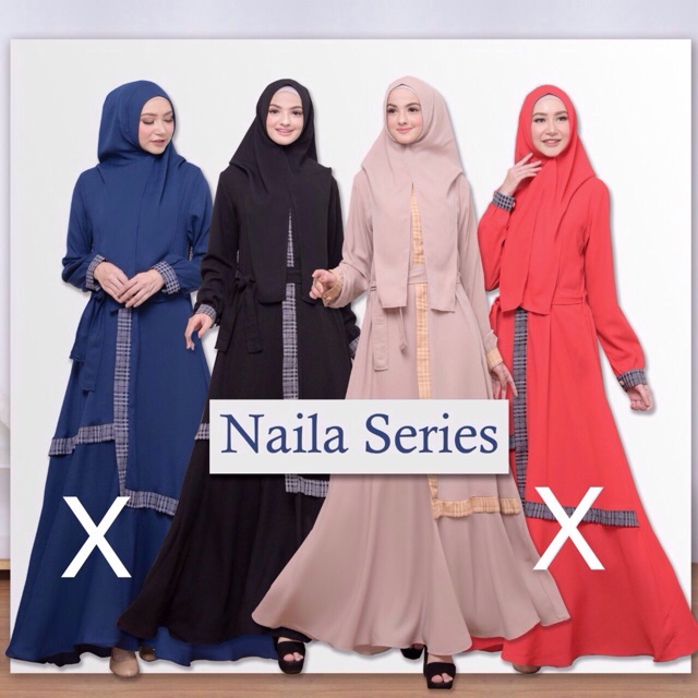 Ready Naila syari by Malya Original