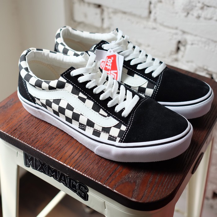 Order Langsung Vans Oldskool Japan market DX V36CL+ Black/White Checkerboard - 40 Diskon