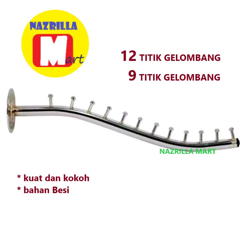 jemuran dinding / hanger baju /  gantungan baju / display toko/ jemuran baju / gantungan baju/ displ