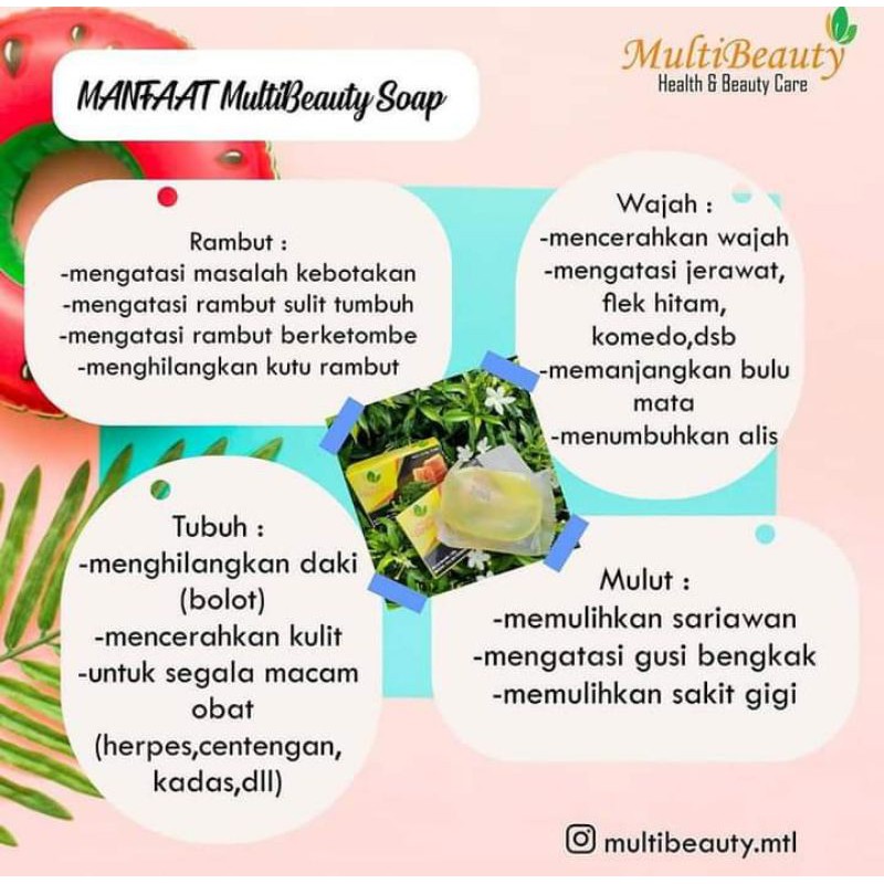multi beauty soap(MBS)