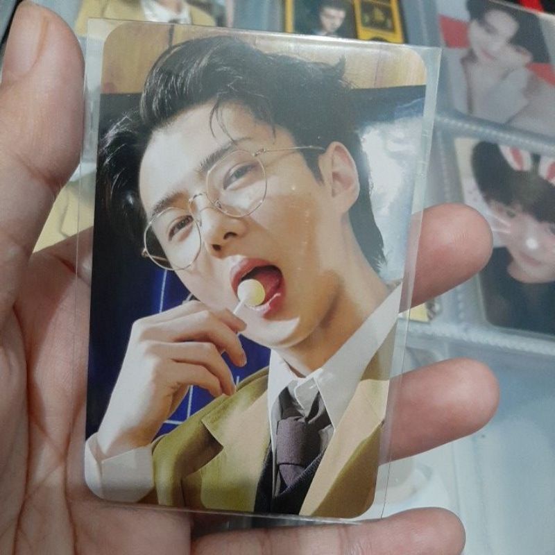 Chanyeol Sehun MuMo Photocard Benefit Official EXO DFTF Don't fight the feeling