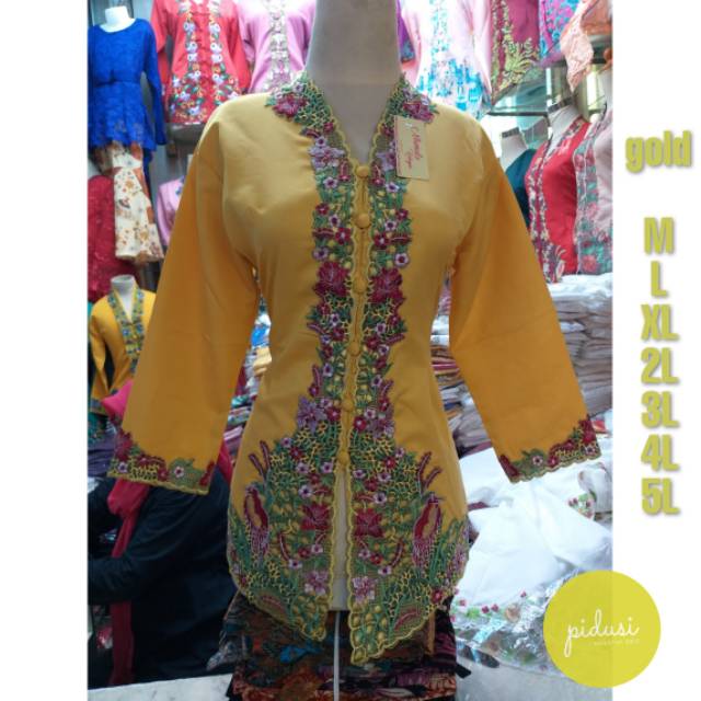 Kebaya encim bordir bango