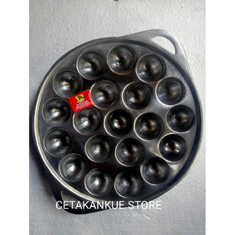 CETAKAN TAKOYAKI LUBANG BESAR TEBAL