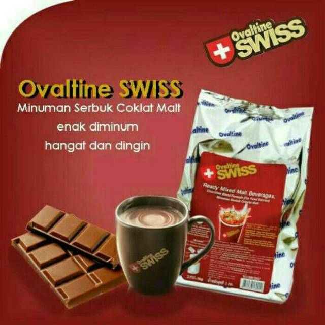 

Ovaltine Swiss 1 kg diformulasikan khusus untuk Food Service Diproduksi oleh AB Food & Beverages