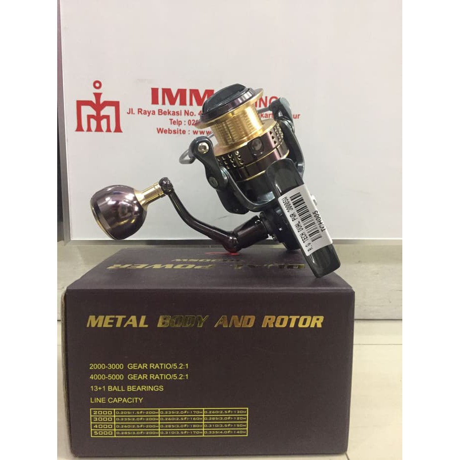Termurah Reel G TECH DUAL POWER 3000 SW