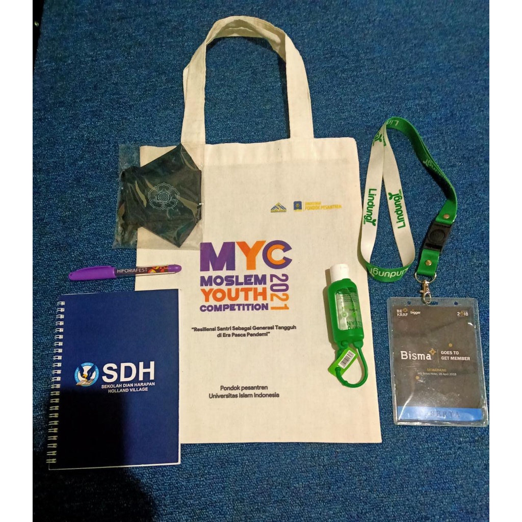 PAKET SEMINAR KIT - TAS BLACU PRINT FULL WARNA