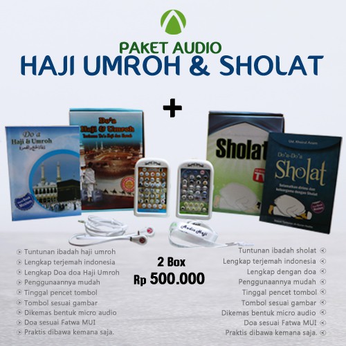 Paket Eksklusif Audio Haji Umroh Dan Sholat - Aswaja TV