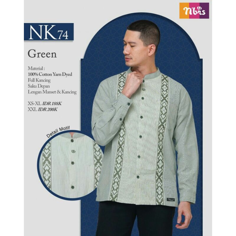 Koko Lengan Panjang Nibras NK 74
