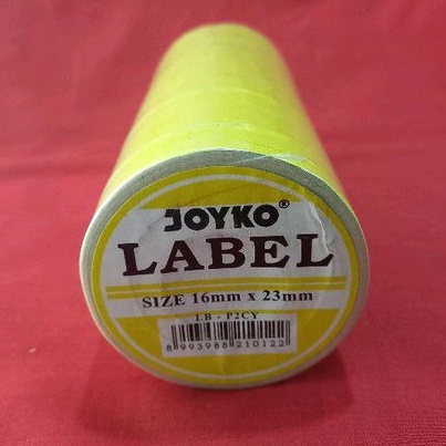 

Joyko Label Harga Size 16 mm x 23 mm 1 baris kuning