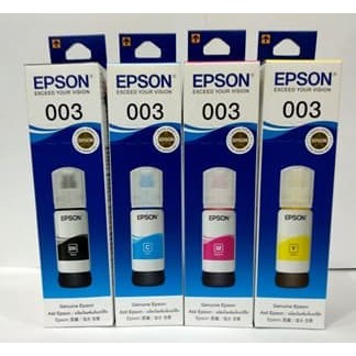 Tinta Epson 003 black, c, m,y epson L3110.L3150-0