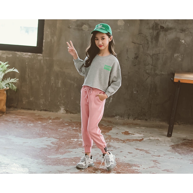 Sweater Fleece Anak Perempuan 1 - 6 tahun / IHOEP Fleece Sweater