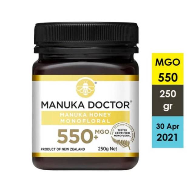 

MADU MADUKA DOCTOR MGO 550 250gr MONOFLORAL