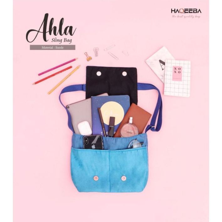 AHLA SLING BAG by haqeeba