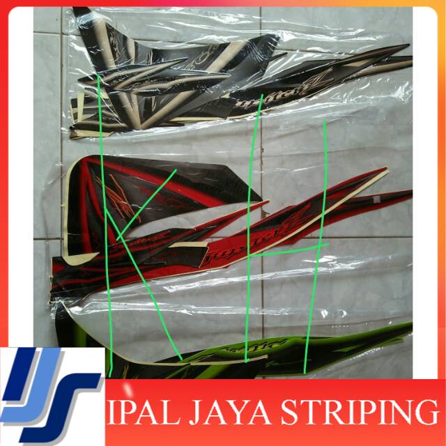 Stiker Striping jupiter z 2010