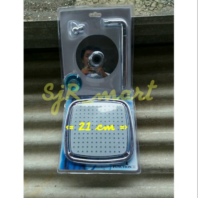 SHOWER TANAM 8 INCH + KRAN SHOWER TANAM SOLIGEN / SHOWER TEMBOK / SHOWER MANDI / SHOWER STAINLESS