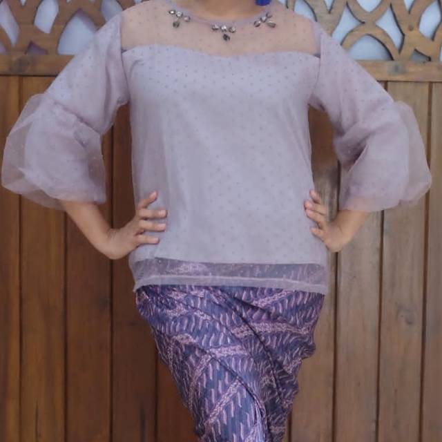 Preloved Organza Blouse
