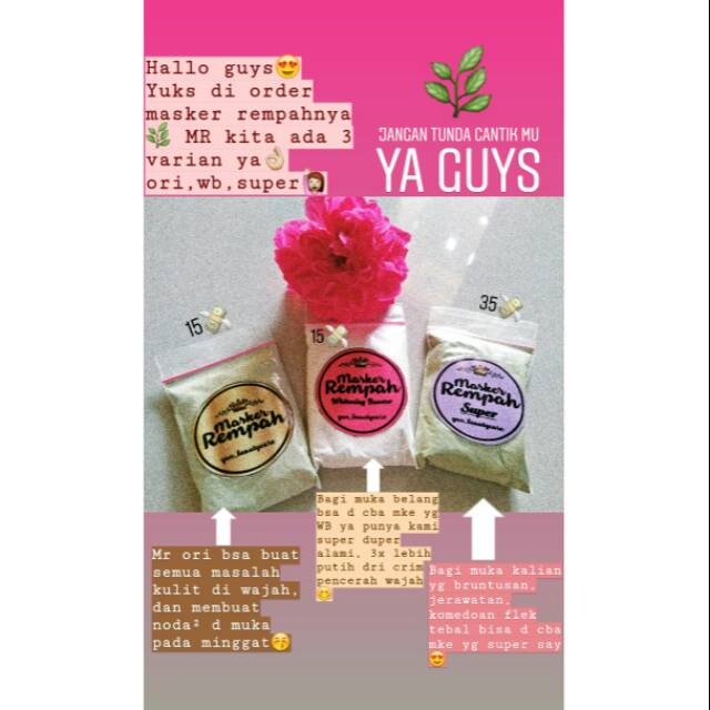 Masker Rempah Yen Beautycare