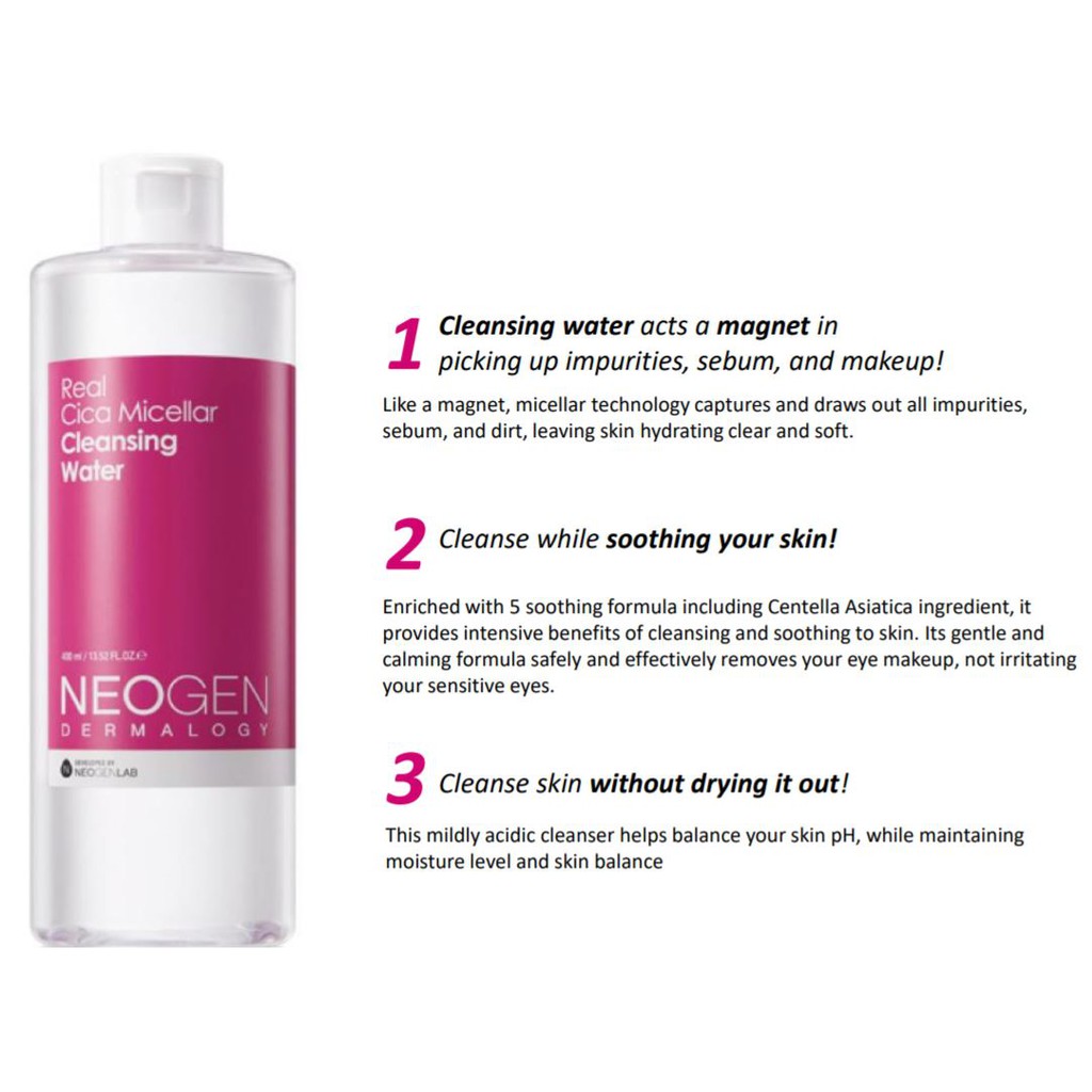 neogen micellar water