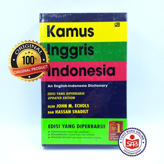 

✨COD✨ Kamus Inggris Indonesia Original - John M. Echols