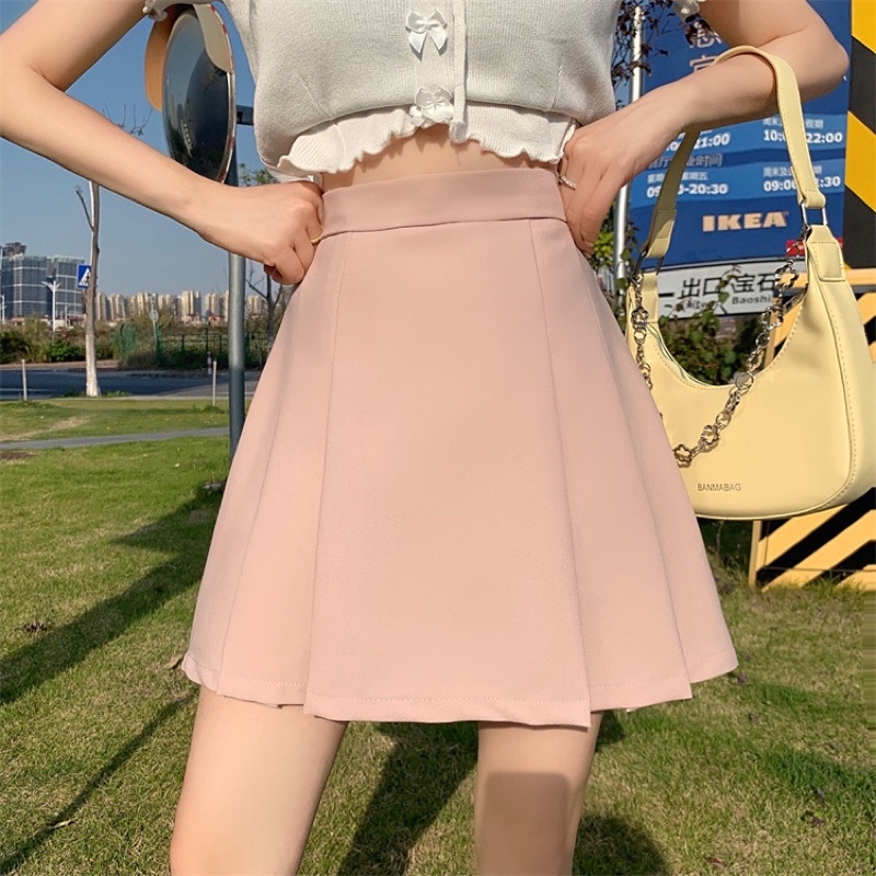 MINI SKIRTS WANITA  ROK PENDEK TENNIS SKIRT MX550