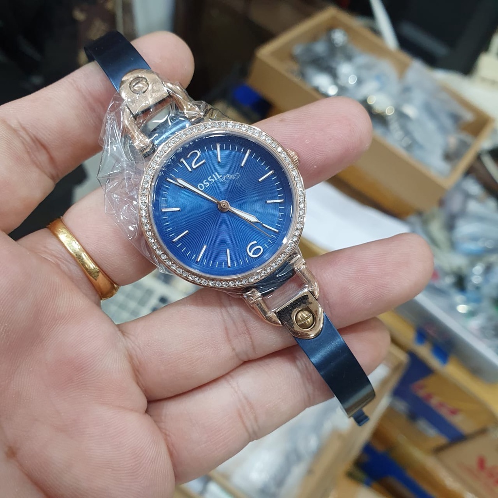 JAM TANGAN WANITA FOSSIL ES3268 GEORGIA ORI FOSSIL WATCH ES 3268 ORIGINAL GARANSI