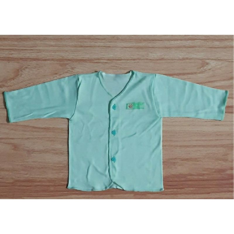 6PCS ATASAN POLOS LENGAN PANJANG SHAQUEeN BAHAN HALUS &amp; LEMBUT / BAJU BAYI MURAH NEWBORN