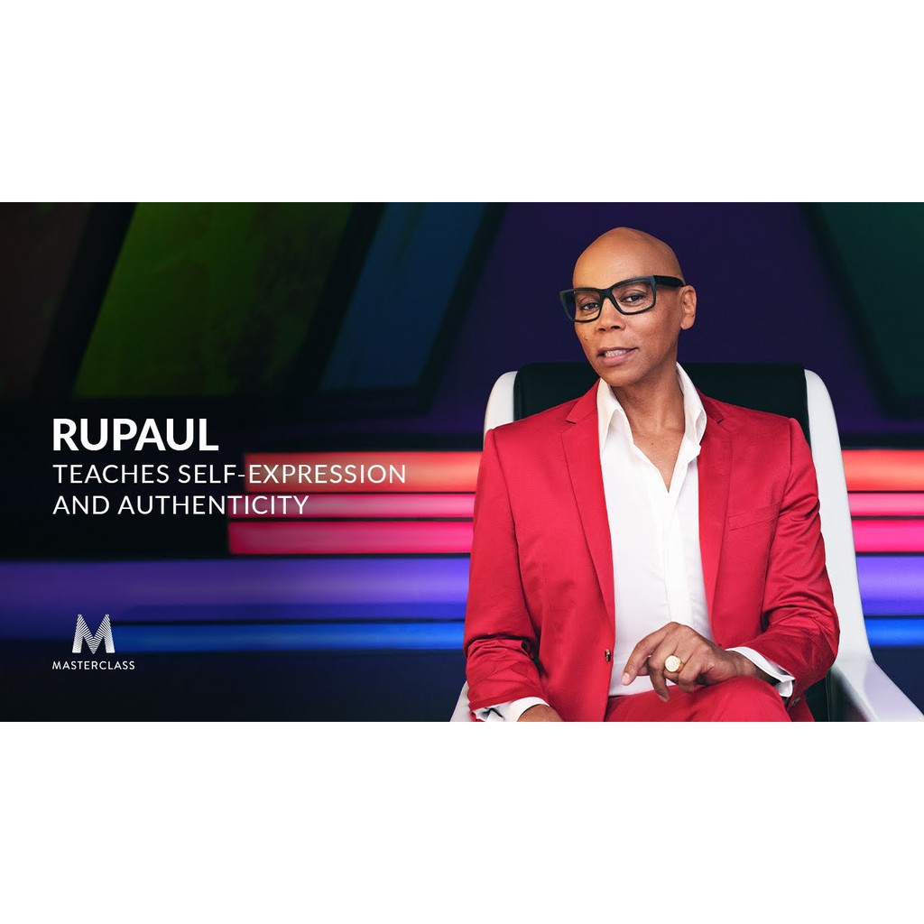 MasterClass RuPaul Self-Expression and Authenticity LIMITED EDITION