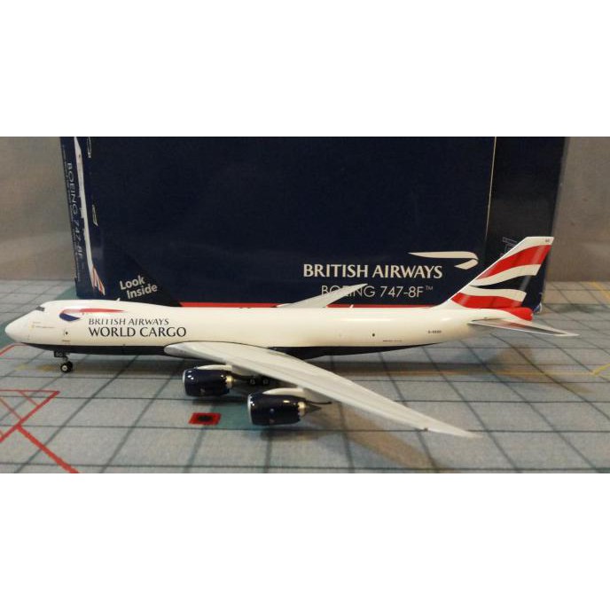 ***COD** Diecast Pesawat British Airways Cargo B747-8F Gemini Jets 1:400