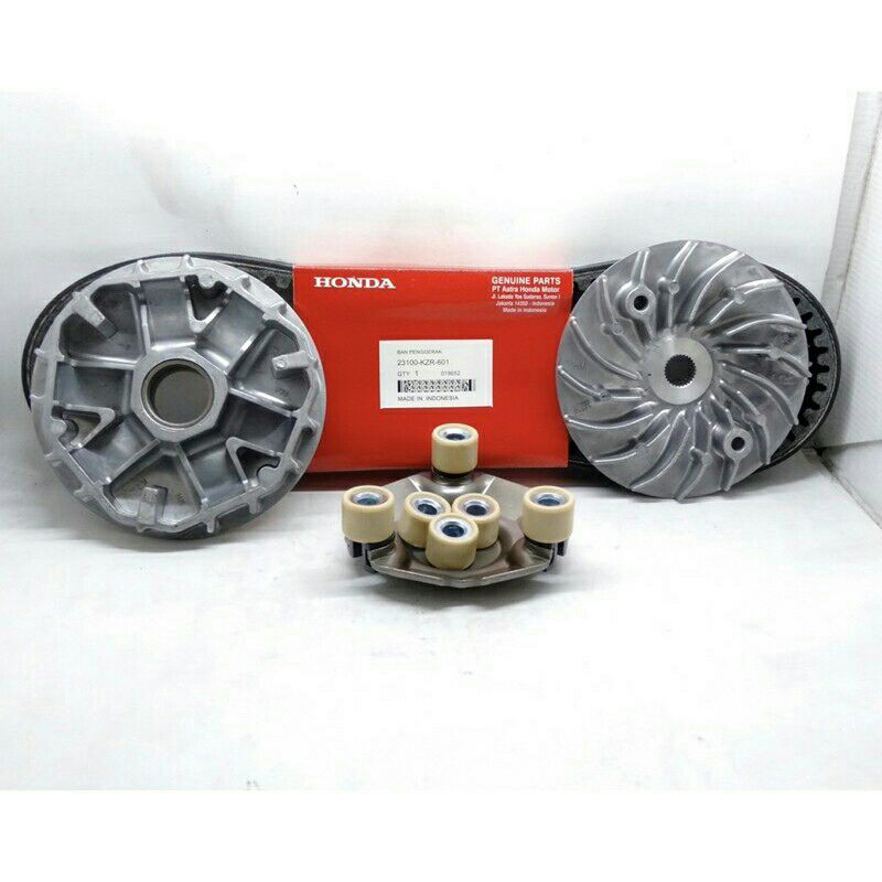 VANBELT+RUMAH ROLLER SET+KIPAS RUMAH ROLLER VARIO 125 NON LED