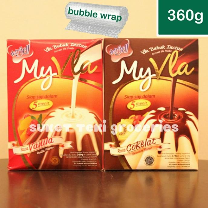 

My Vla Nutrijell Coklat / Vanilla per box isi 6 sachet MURAH TERLARIS TERPERCAYA ORIGINAL